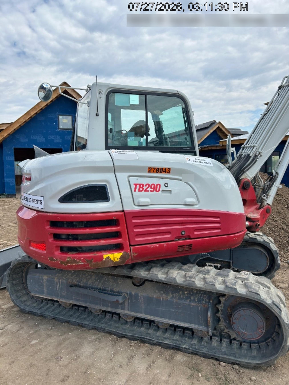 2022 TAKEUCHI TB290-CR