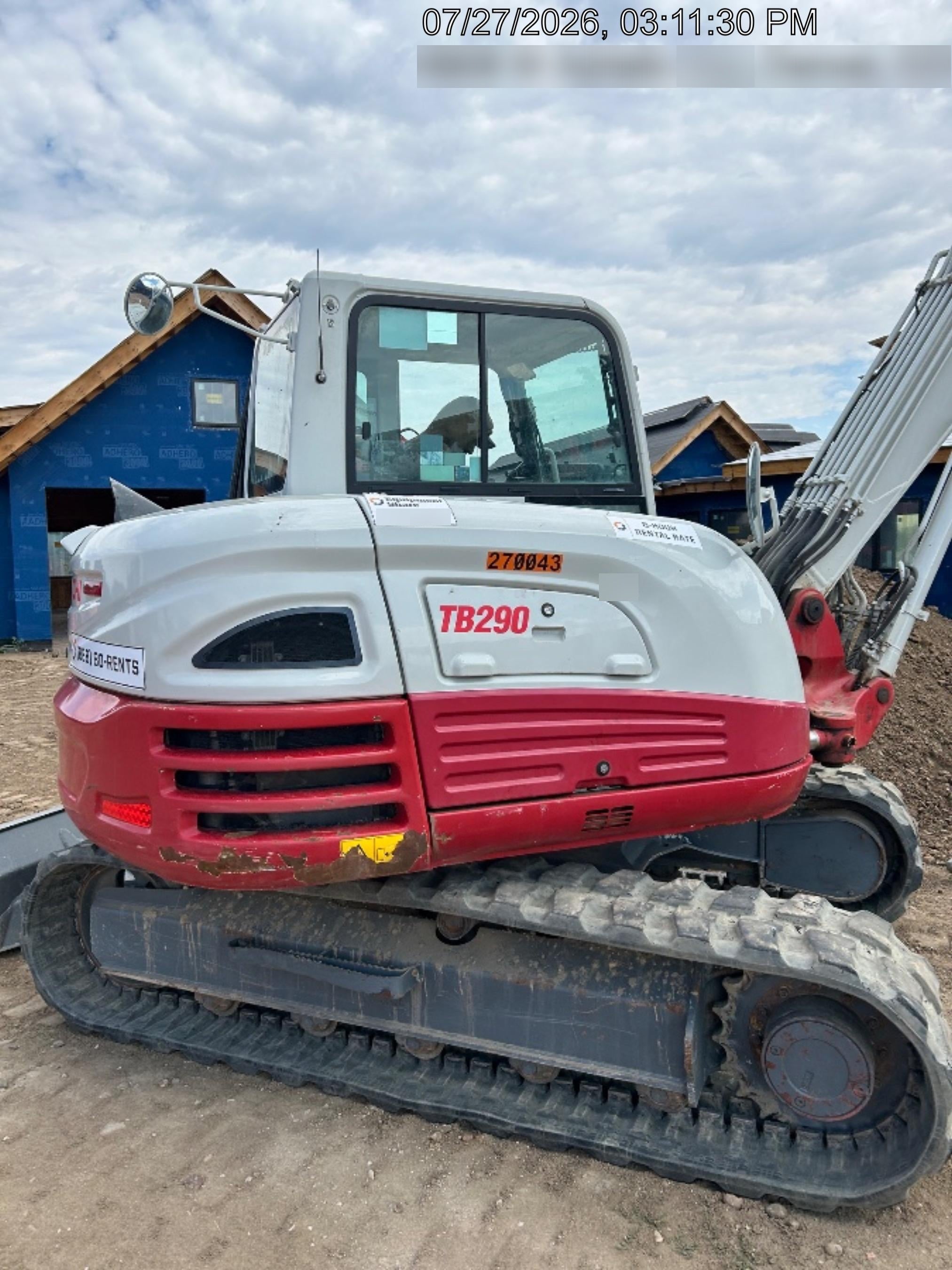 2022 TAKEUCHI TB290-CR