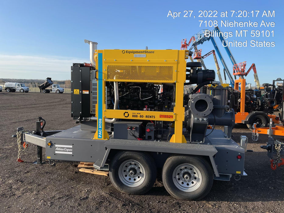 2022 ATLAS COPCO PAC H108 JD