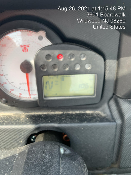 2021 Yanmar YU1000 Canopy, Steel Wheel, Poly WindShield, Beacon, Backup Alarm