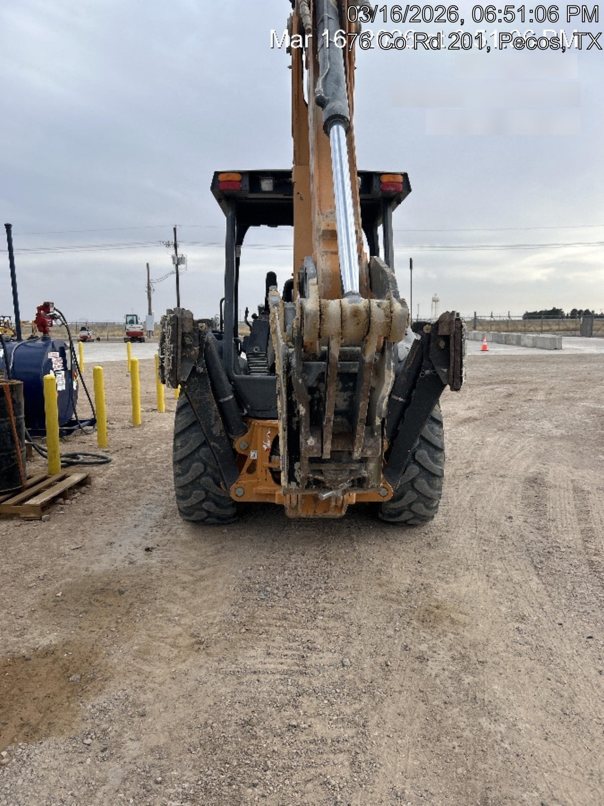 2019 Case 580N EP Canopy, 4WD, GP Front Bucket, Standard Stick, 1 Way Aux Hydraulics, ISO Controls