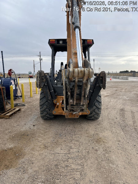 2019 Case 580N EP Canopy, 4WD, GP Front Bucket, Standard Stick, 1 Way Aux Hydraulics, ISO Controls