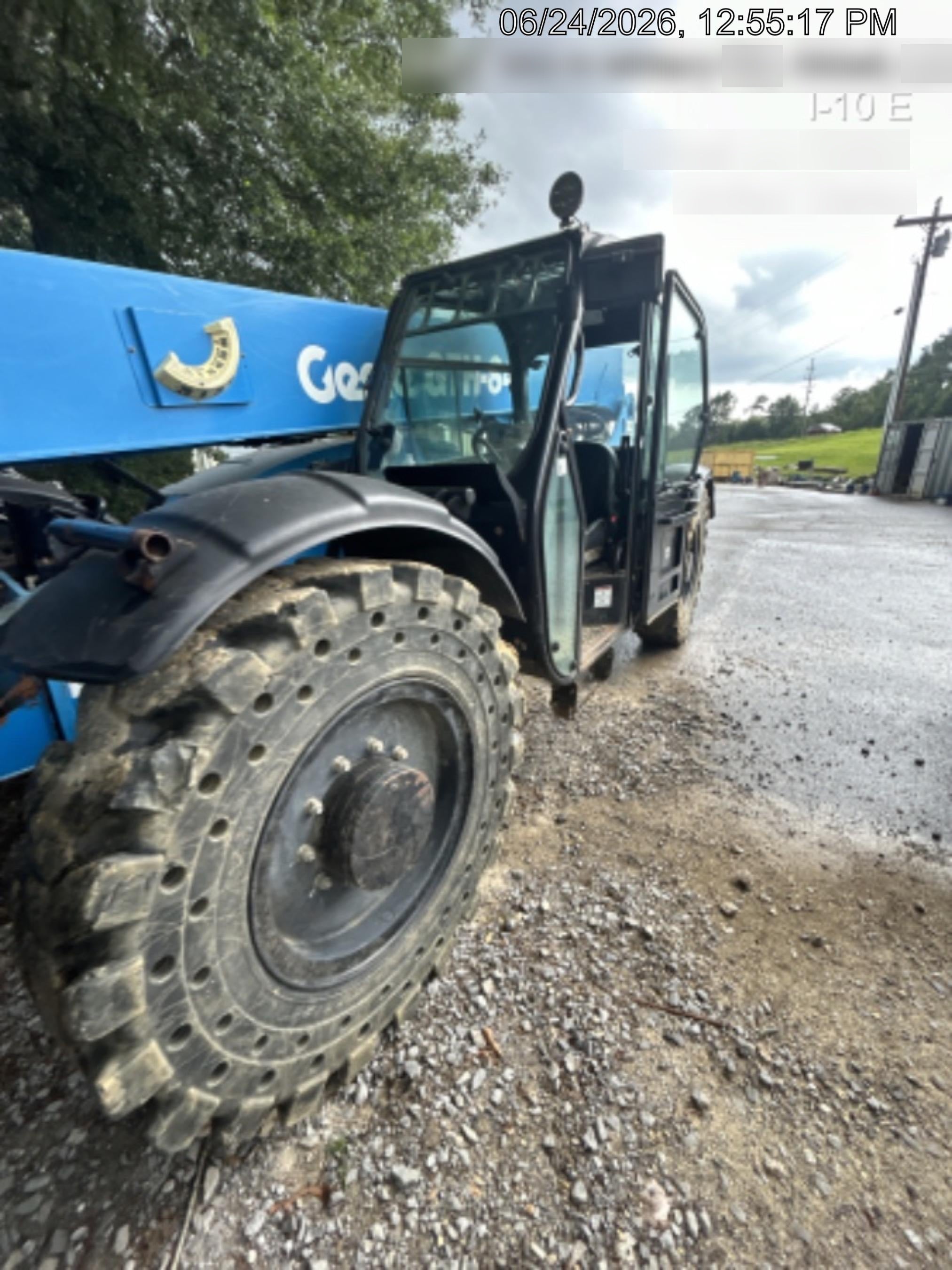 2017 Genie GTH-844 Genie GTH-844, Solid Tires, 60" carriage/forks, Full Cab, Work Lights