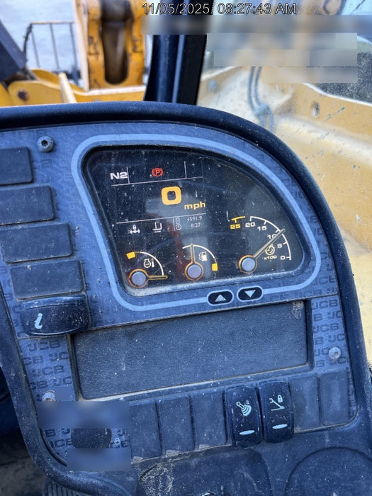 2020 JCB 510-56 Canopy, 74 HP, Solid Tires, STD Worklight, Beacon, Aux Hydraulics, Lifting Eye, Back up Alarm w/66" Carriage/60" Forks