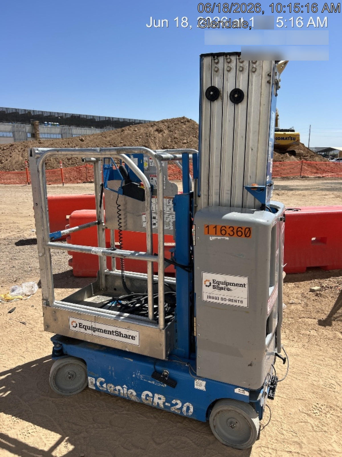2020 GENIE GR-20