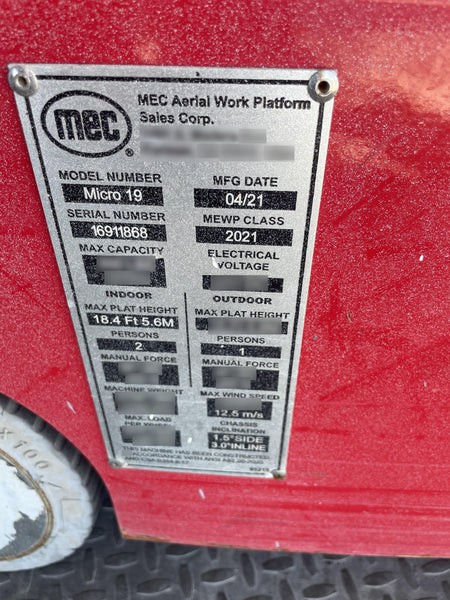2021 MEC Micro 19