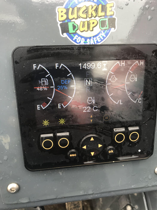 2018 Manitou MTA10055 Manitou MTA 10055 w/Cab/Heat/AC, Work Lights/Strobe, Aux Hyd, Solid Tires, Lift Hook, 66" Carriage, 60" Forks