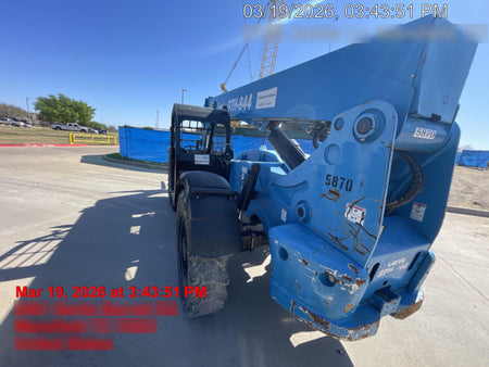 2017 Genie GTH-844 Genie GTH-844, Solid Tires, 60" carriage/forks, Open ROPS, Work Lights