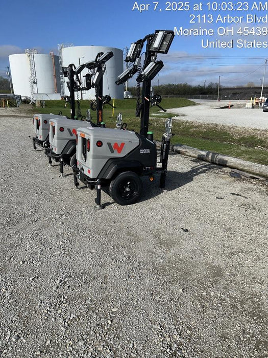 2024 Wacker Neuson LTT4 Diesel, Kohler KDW702, Deep Sea Controller, Auto Start, LED 320W, Bypass Outlet, T3