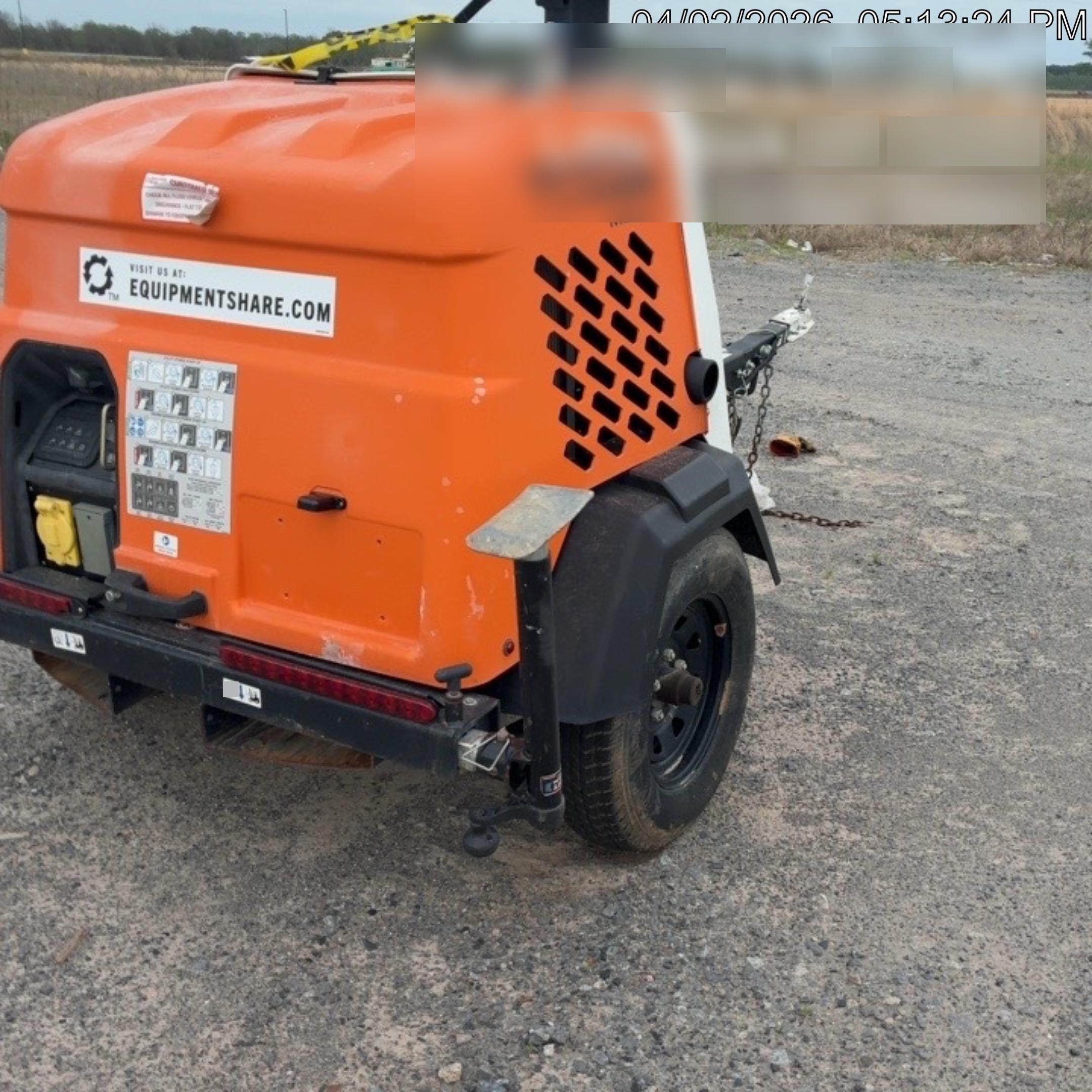 2023 Generac MLT2 Diesel, Flex Switch 120V Input, Powerzone Controller, (4) 320W LED Lights, 4kW Generator, 39.9 Gal Fuel Tank, 2" Ball, T3
