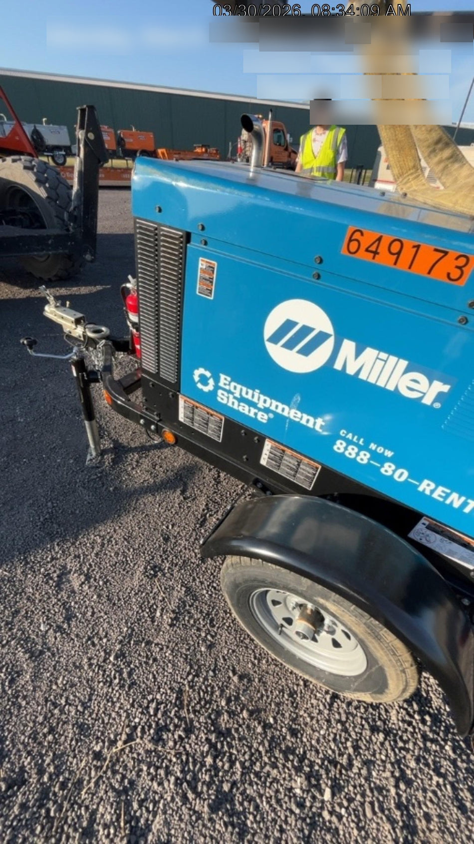 2026 MILLER ELECTRIC BIG BLUE 400