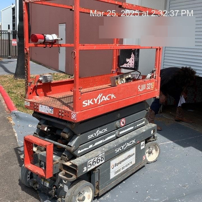 2017 Skyjack SJIII-3219 SJ3219, Trojan Battery Set, Extended Warranty 5yr/5k hr