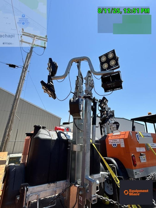 2024 Wanco WLTT-4MM4K Diesel, Deep Sea Controller, Shore Power Plug, Auto Start, (4) 350W LED Floodlights, 4kW Generator, 60 Gal Fuel Tank, 2" Ball, T3