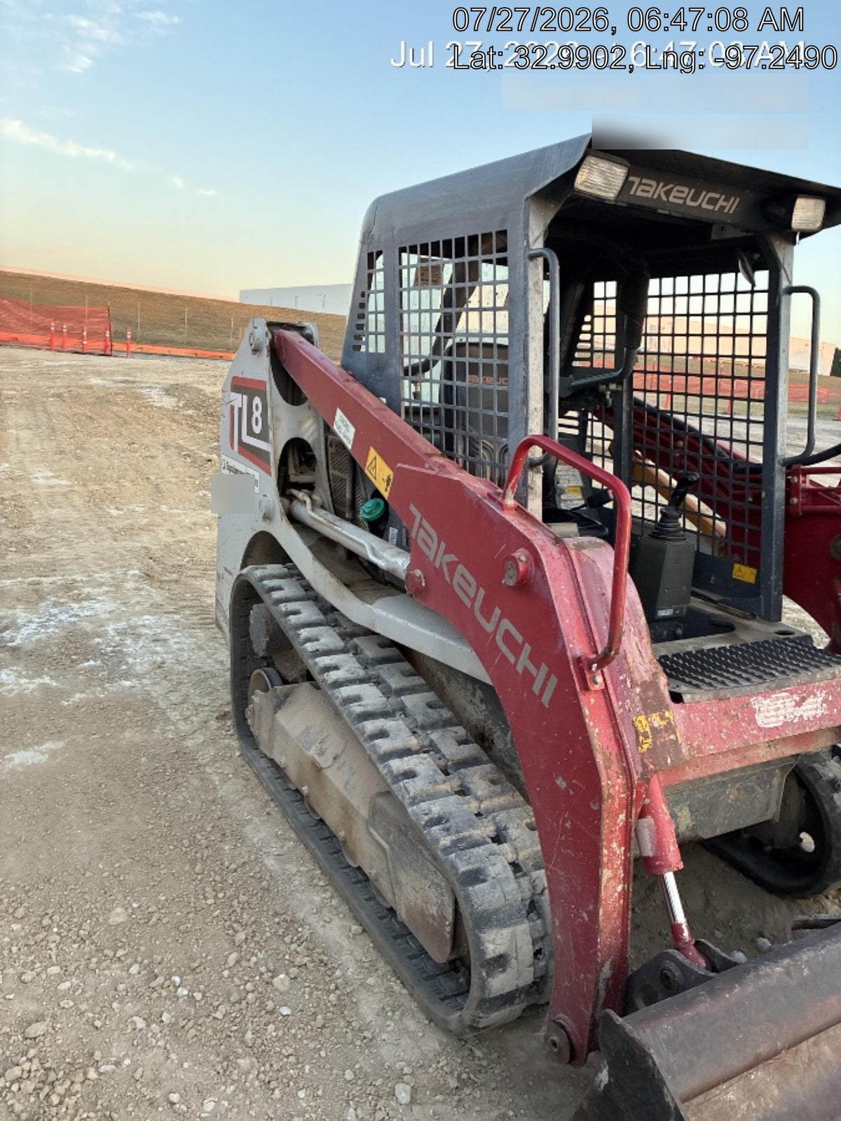 2019 TAKEUCHI TL8W