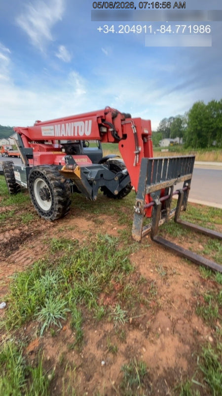 2018 Manitou MTA10055 Manitou MTA 10055 w/Open ROPS, Work Lights/Strobe, Aux Hyd, Solid Tires, Lift Hook, 66" Carriage, 60" Forks