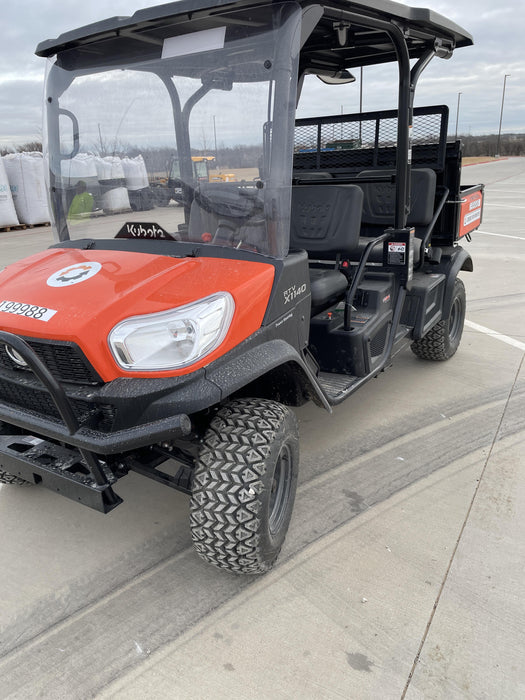 2022 Kubota RTV-X1140W-H Plastic Canopy, Windshield Acrylic Clear, LED Strobe Light, Wire Harness Kit, Back up Alarm