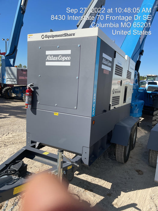 2022 ATLAS COPCO QAS 125