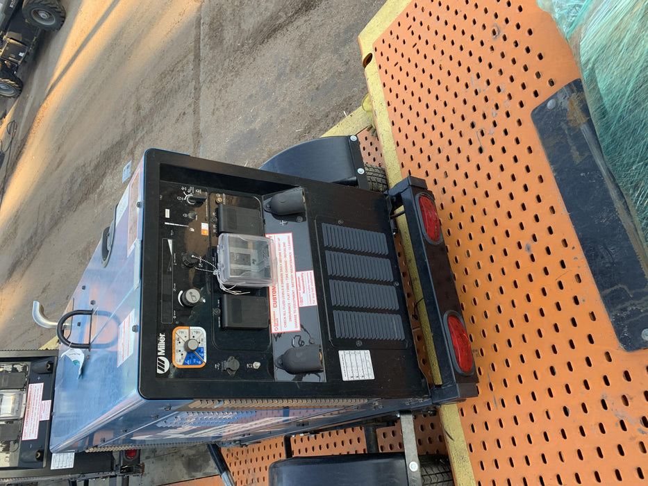 2020 Miller Electric BIG BLUE 400 Trailer Mounted Welder