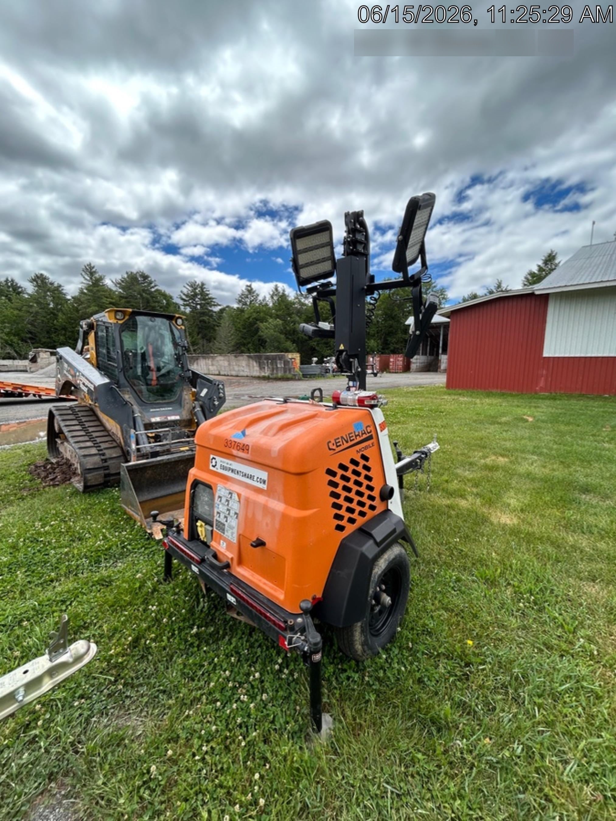 2023 Generac MLT2 Diesel, Flex Switch 120V Input, Powerzone Controller, (4) 320W LED Lights, 4kW Generator, 39.9 Gal Fuel Tank, 2" Ball, T3