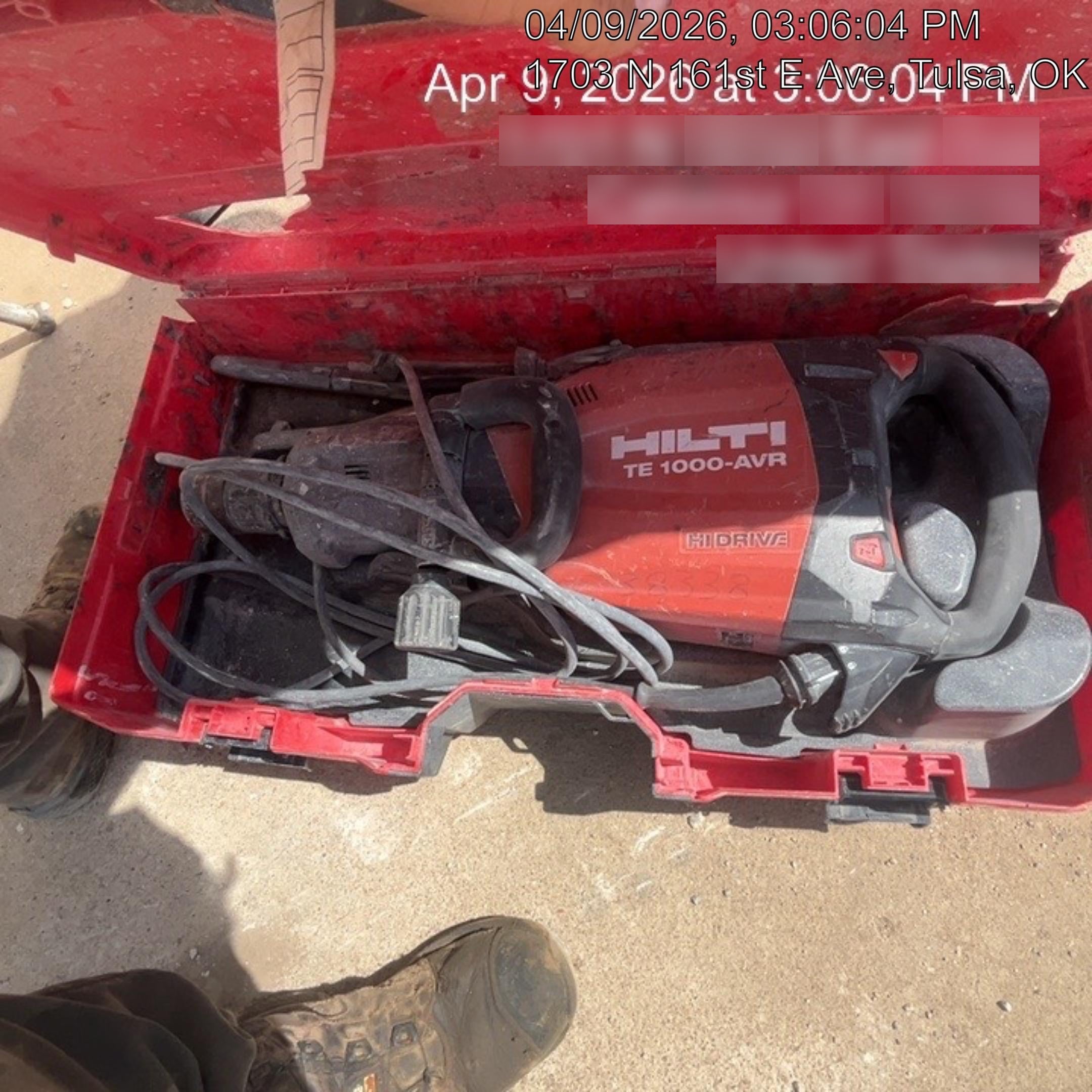 2019 HILTI TE 1000-AVR