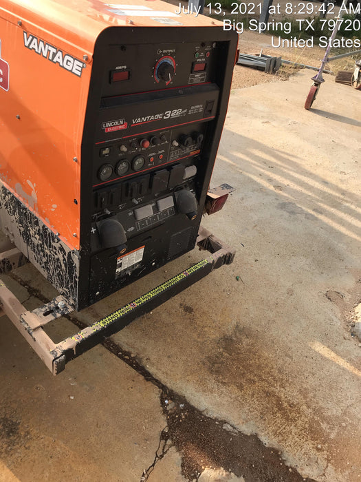 2021 Lincoln Electric Vantage 322 VANTAGE 322 READY-PAK 3
(EQUIPMENTSHARE)