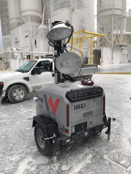 2018 Wacker Neuson LTV6L-MH Wacker Neuson LTV6L Mobile Light Tower w/Fuel Level Sensor Installed