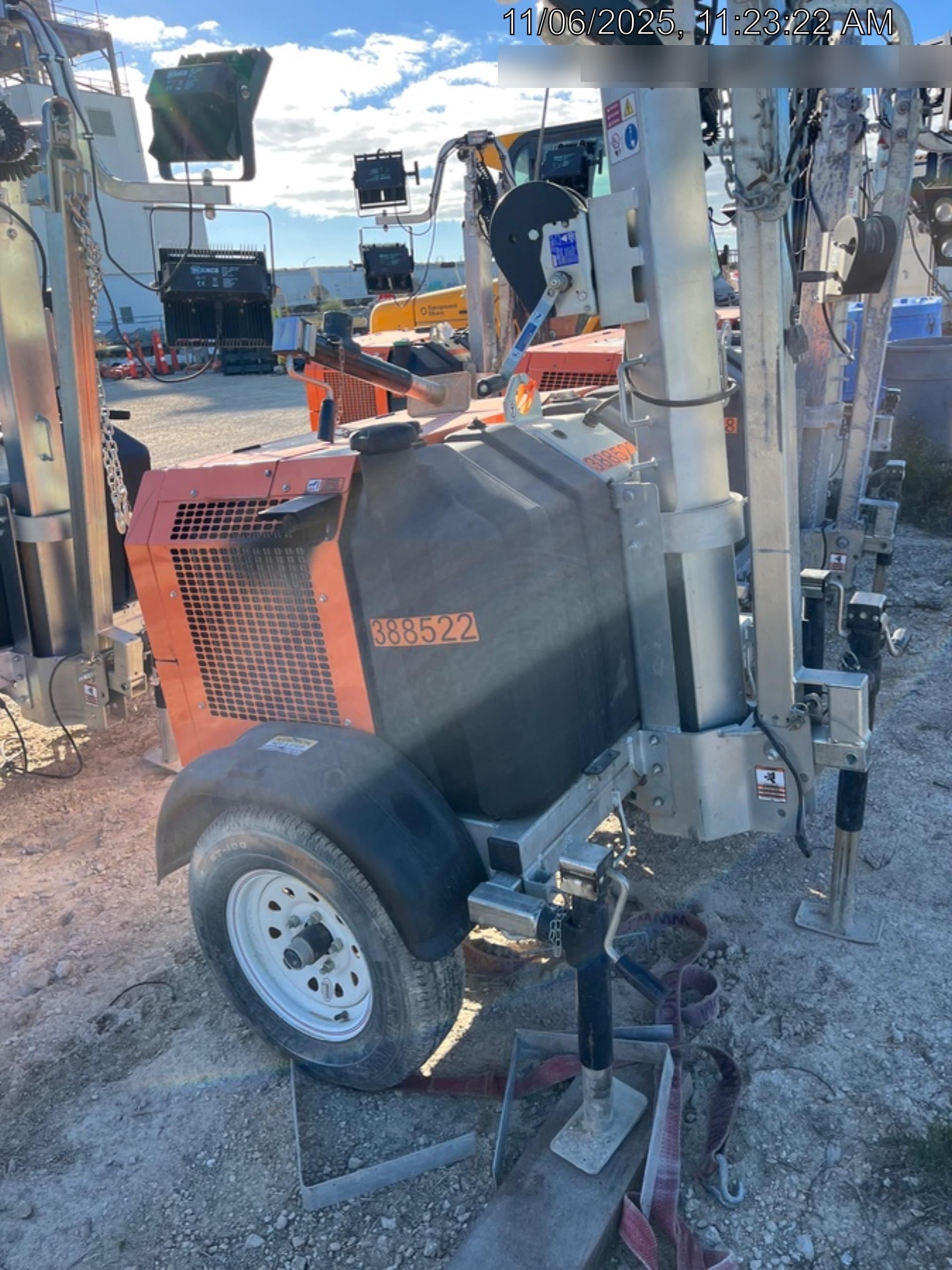 2024 Wanco WLTT-4MM4K Diesel, Deep Sea Controller, Shore Power Plug, Auto Start, (4) 350W LED Floodlights, 4kW Generator, 60 Gal Fuel Tank, 2" Ball, T3