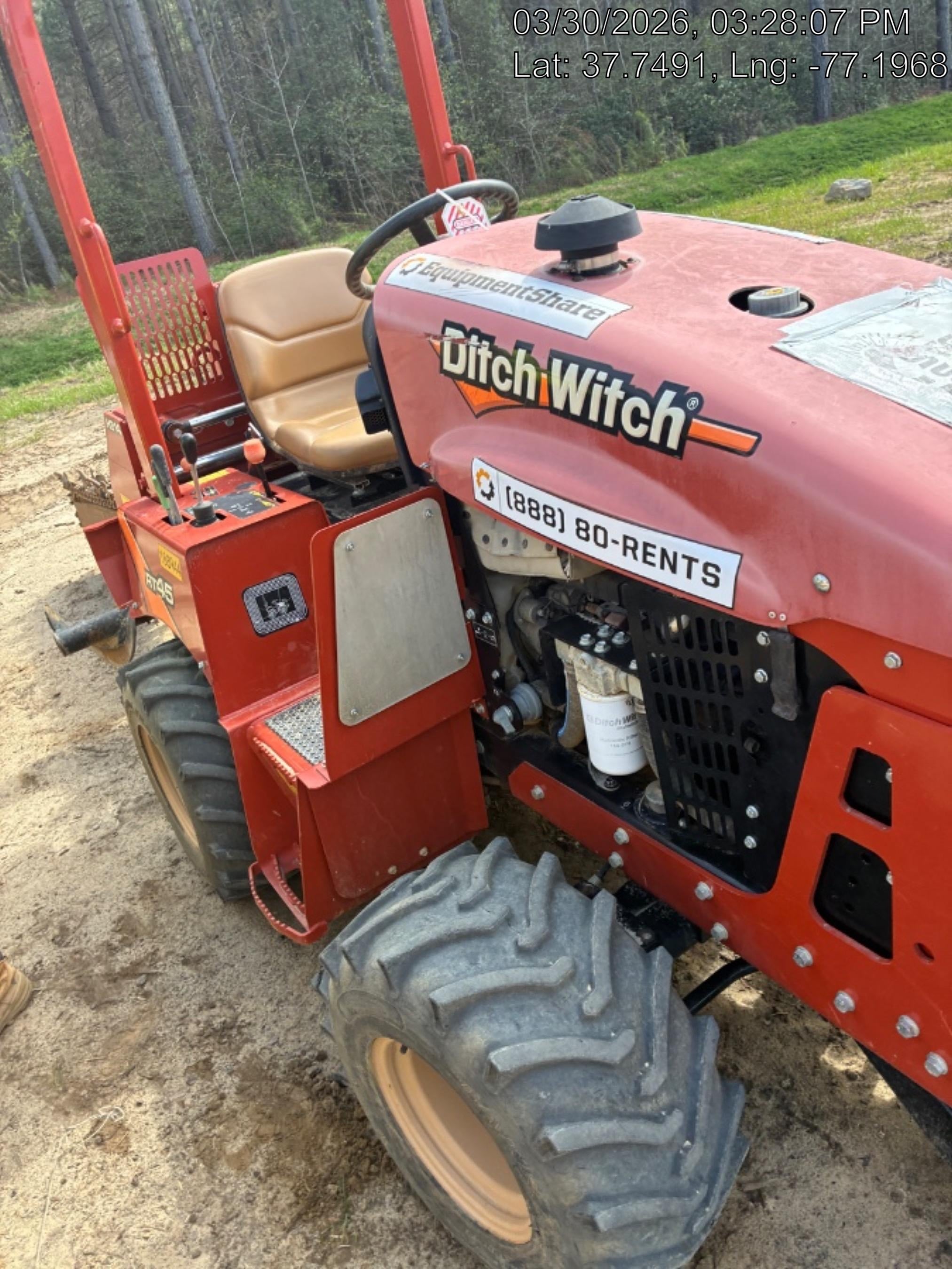 2022 DITCH WITCH RT45A