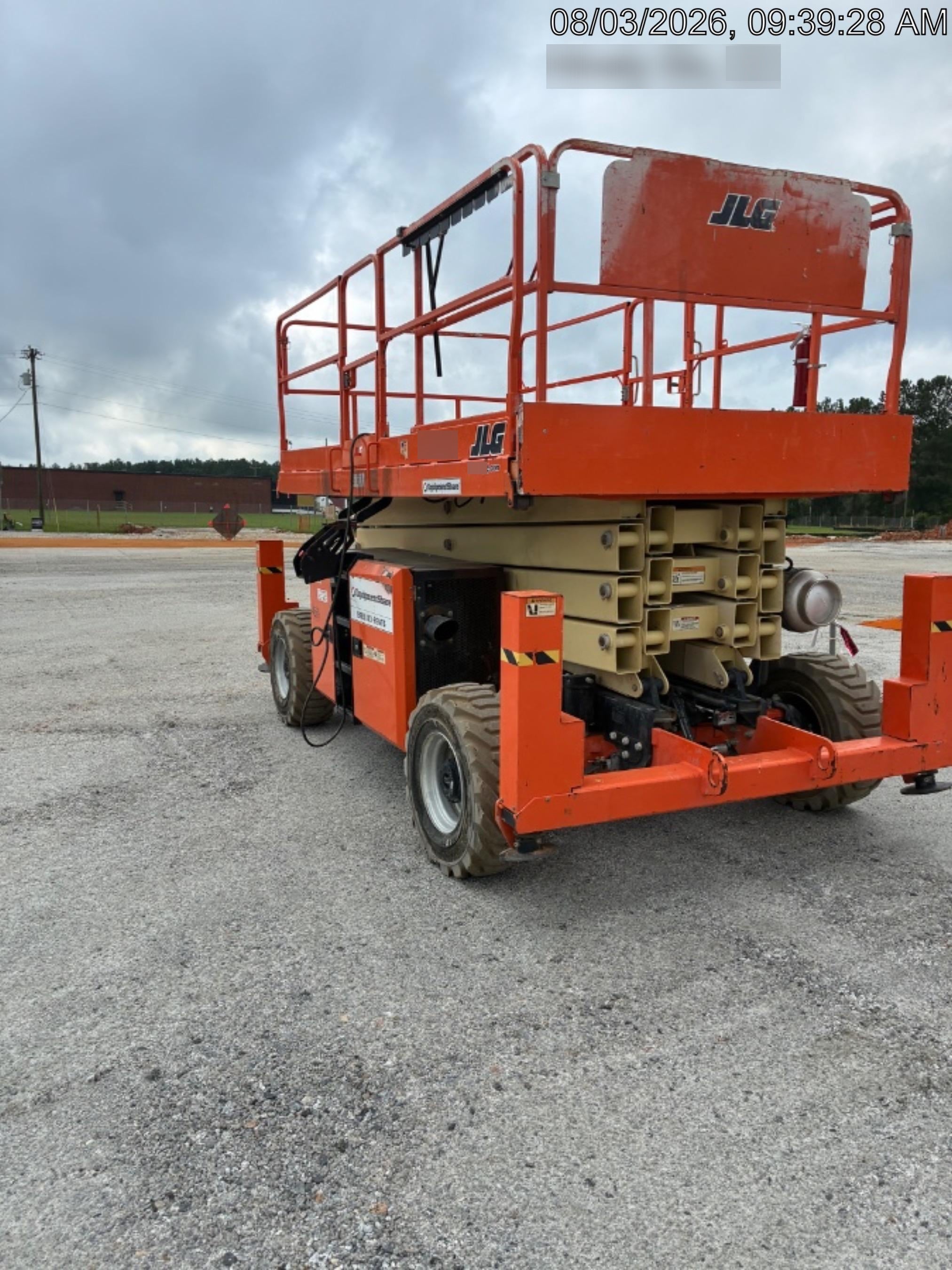 2019 JLG 4069LE Solid Non Marking Tires, Rotating Beacon
