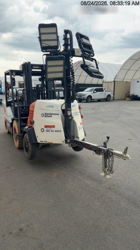2023 Generac MLT2 Diesel, Flex Switch 120V Input, Powerzone Controller, 
(4) 320W LED Lights, 4kW Generator, 39.9 Gal Fuel Tank, 2" Ball, T3