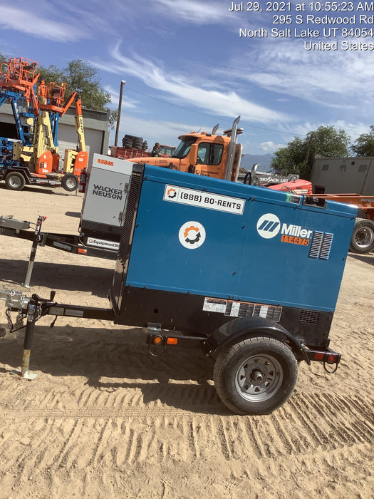 2020 Miller Electric BB500 BIG BLUE 500 PRO (KUBOTA) DELUXE W/ ARCREACH