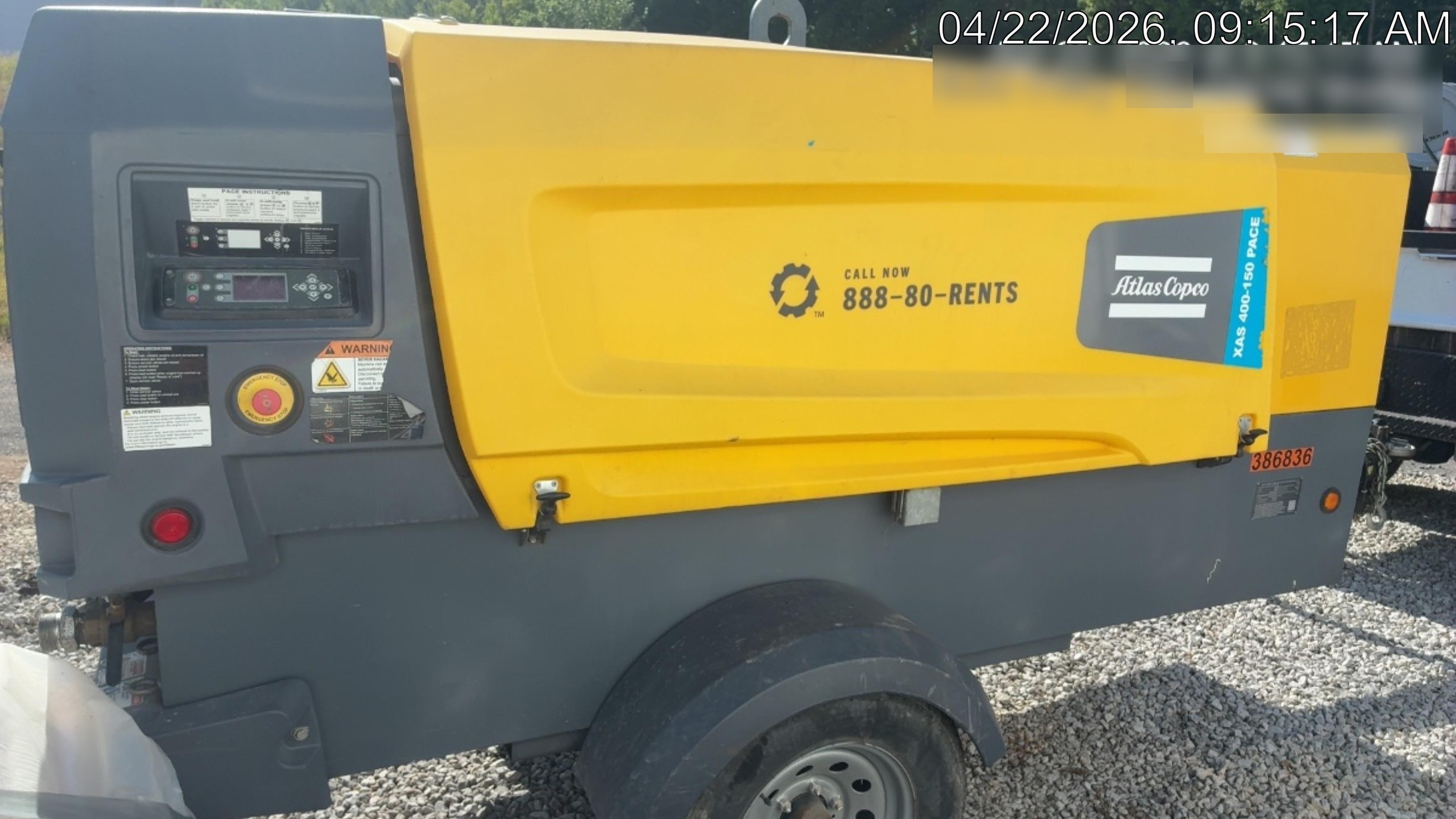 2024 ATLAS COPCO XAS 400-150 PACE