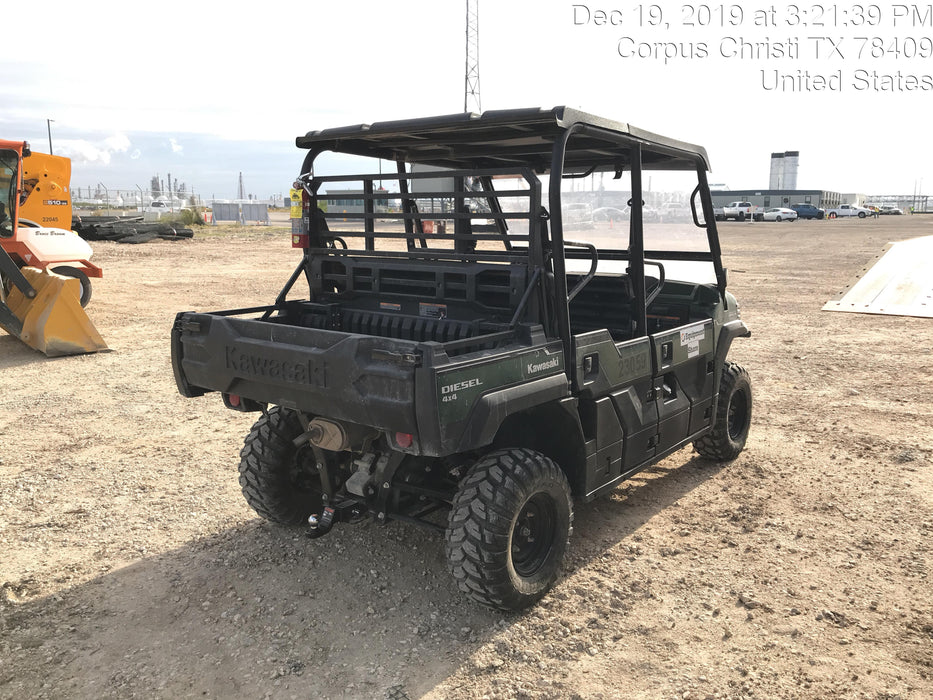 2019 Kawasaki Mule PRO-DXT Movement Alarm, Beacon, Hard Top, ES Track Hardware