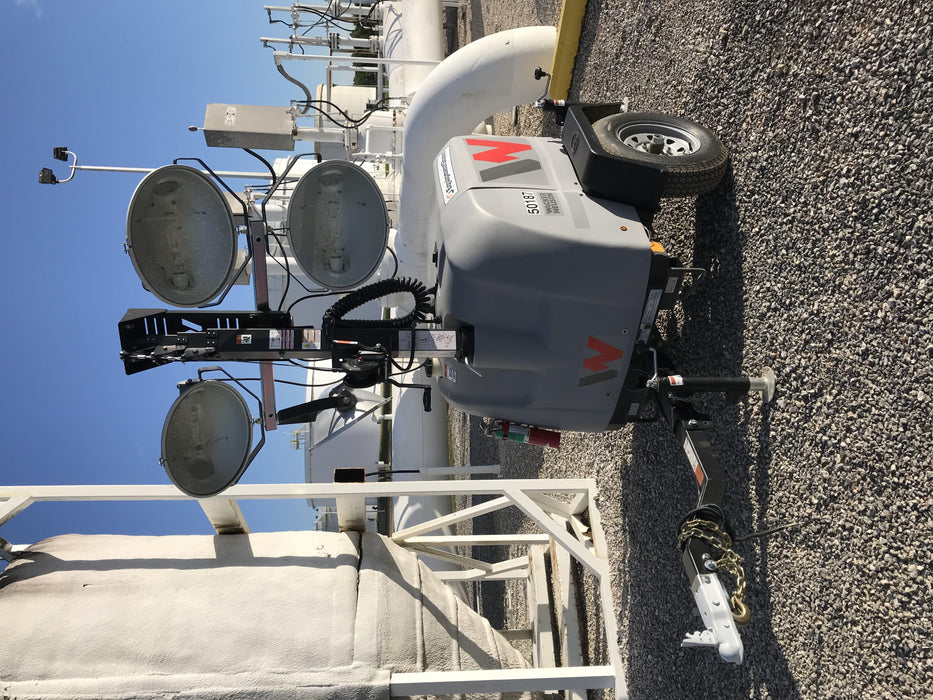 2019 Wacker Neuson LTV6L-MH Mobile Light Tower w/Fuel Level Sensor Installed