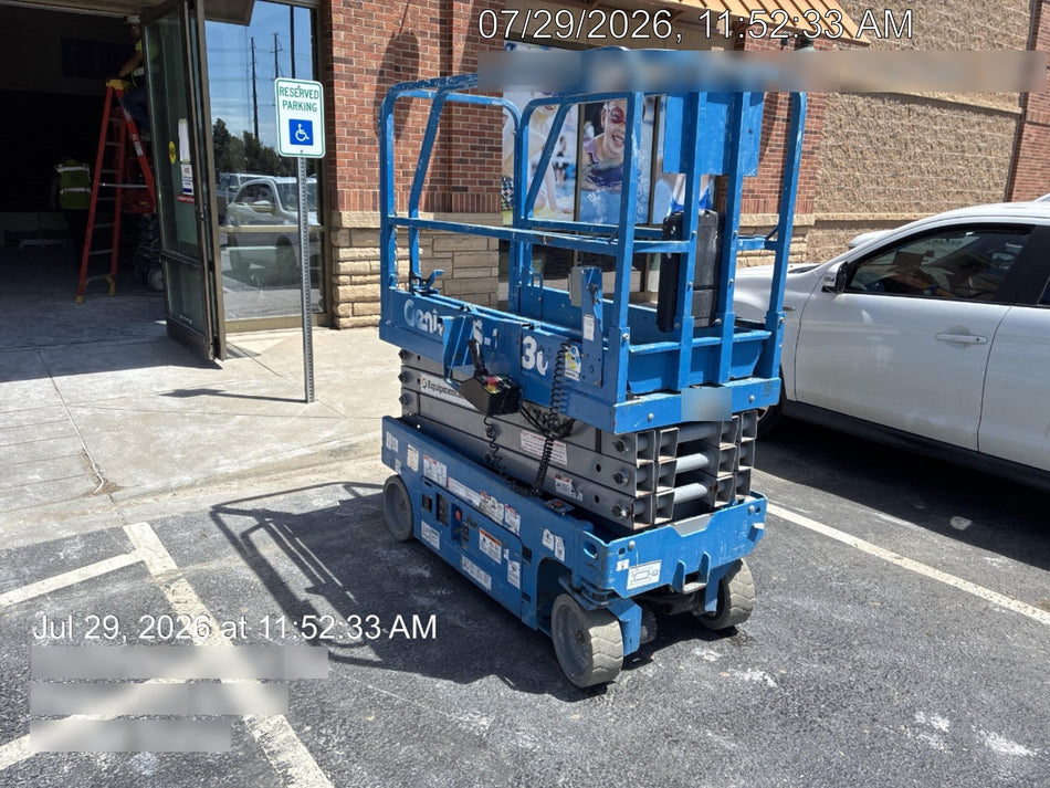 2018 Genie GS-1930 Genie GS-1930 w/Fixed Rail, Chain Entry