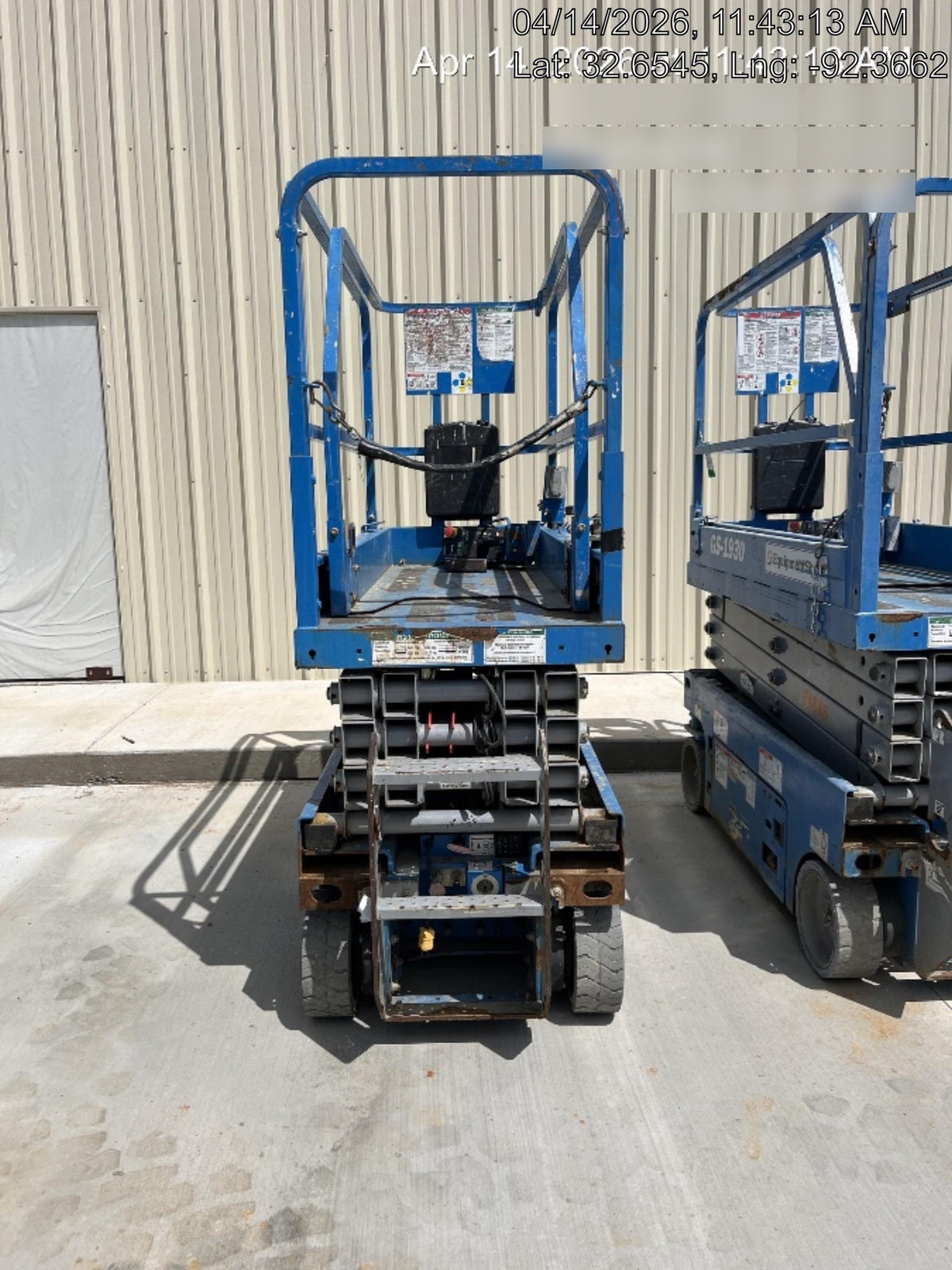 2020 Genie GS-1930 Fixed rails with chain entry gate - Pre A92.20