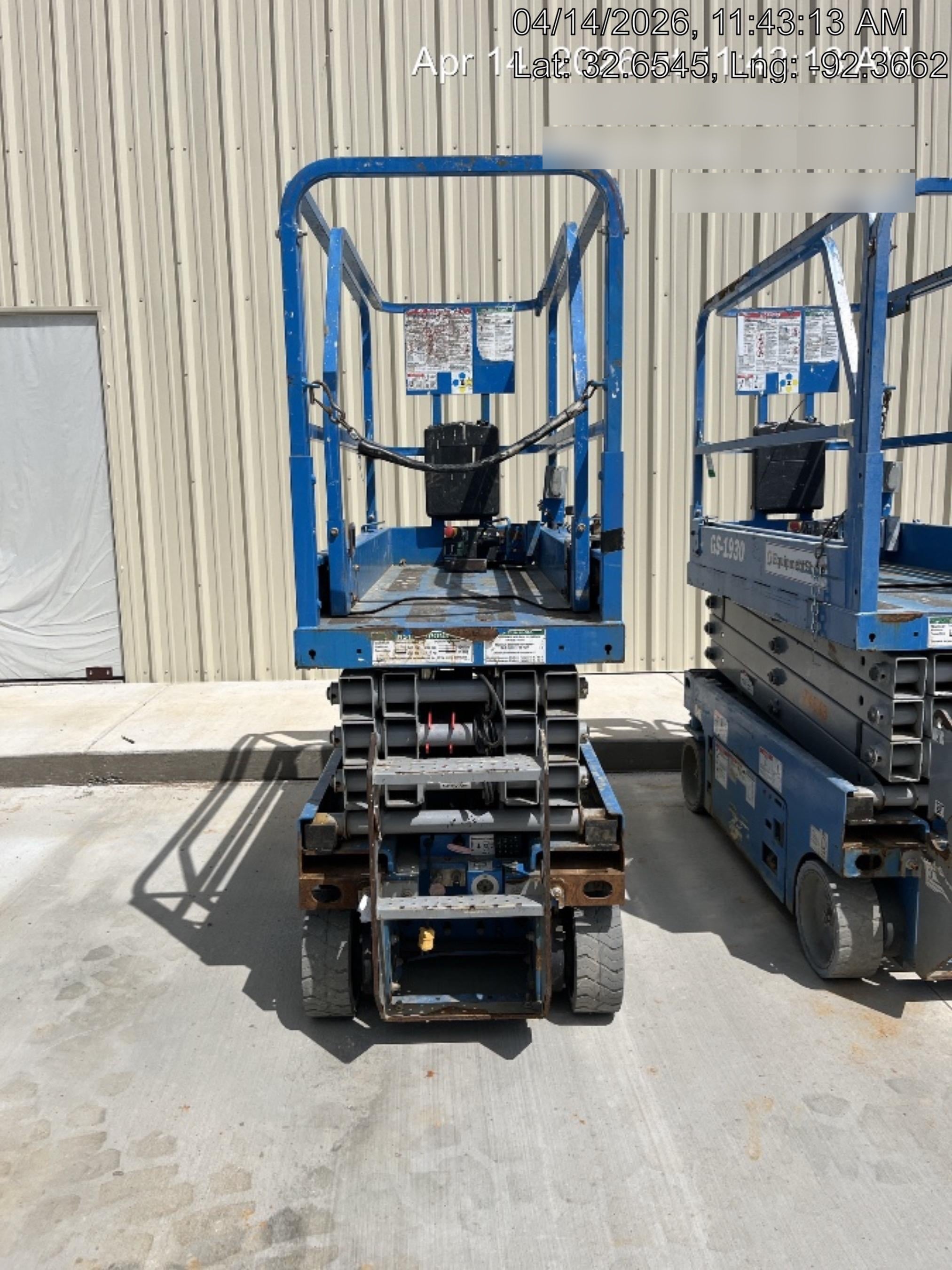 2020 Genie GS-1930 Fixed rails with chain entry gate - Pre A92.20
