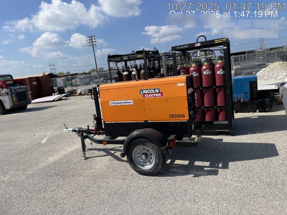 2022 Lincoln Electric LE400 Kubota V1505, Trlr, Cable Rack, Light Kit, ES Decals, T3