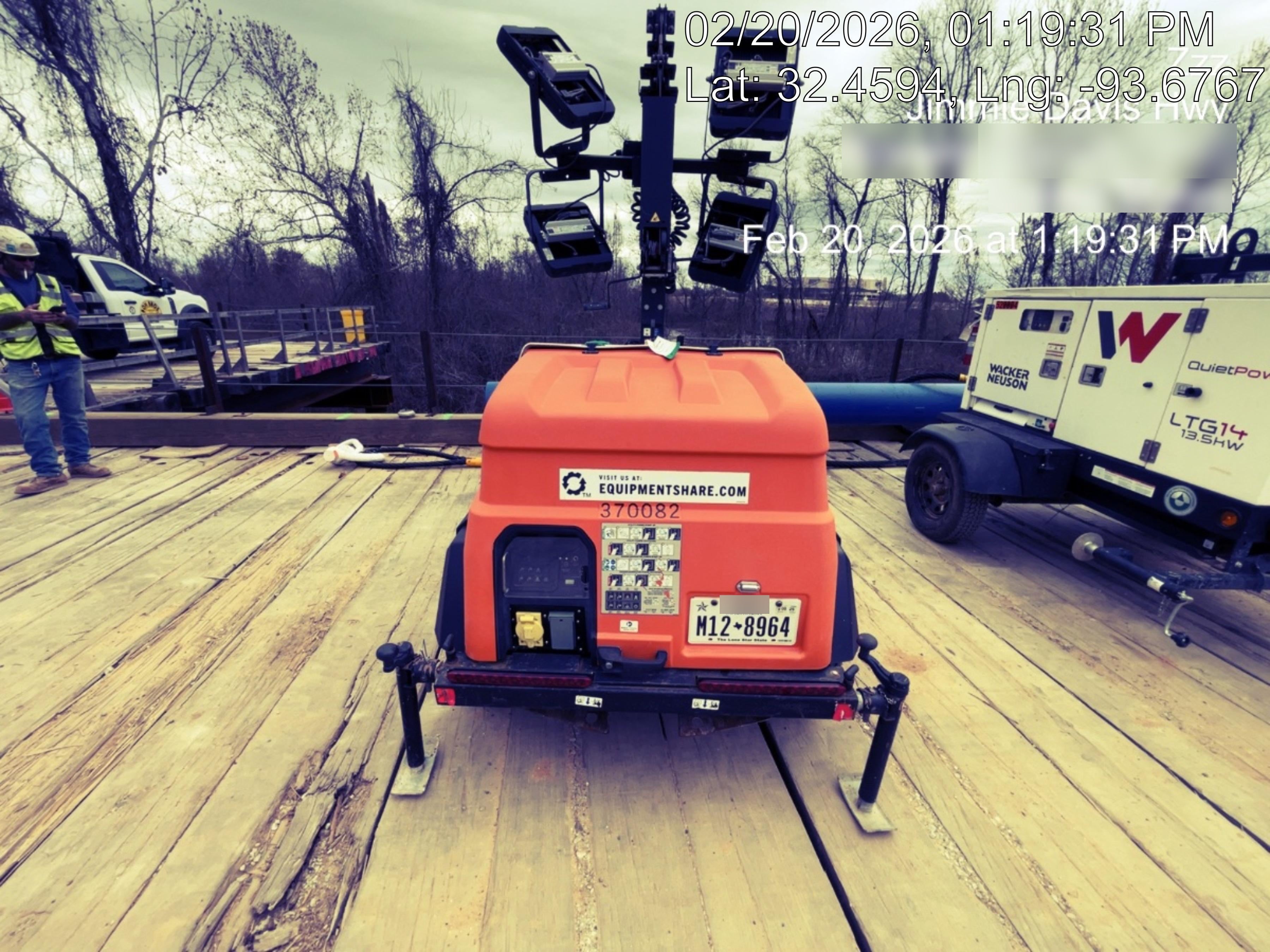 2023 Generac MLT2 Diesel, Flex Switch 120V Input, Powerzone Controller, 
(4) 320W LED Lights, 4kW Generator, 39.9 Gal Fuel Tank, 2" Ball, T3