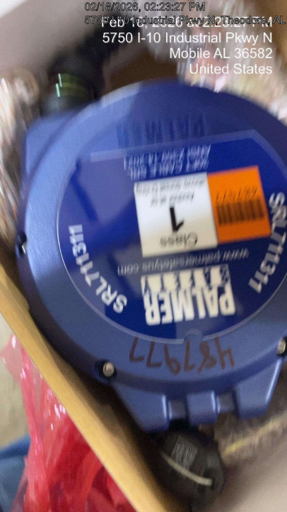 2025 PALMER SRL711311