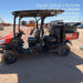 2020 Kubota RTV-X1140W-H Canopy, 4-Seater, Diesel, Windshield Acrylic Clear, LED Strobe, Backup Alarm