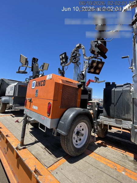 2024 Wanco WLTT-4MM4K Diesel, Deep Sea Controller, Shore Power Plug, Auto Start, (4) 350W LED Floodlights, 4kW Generator, 60 Gal Fuel Tank, 2" Ball, T3