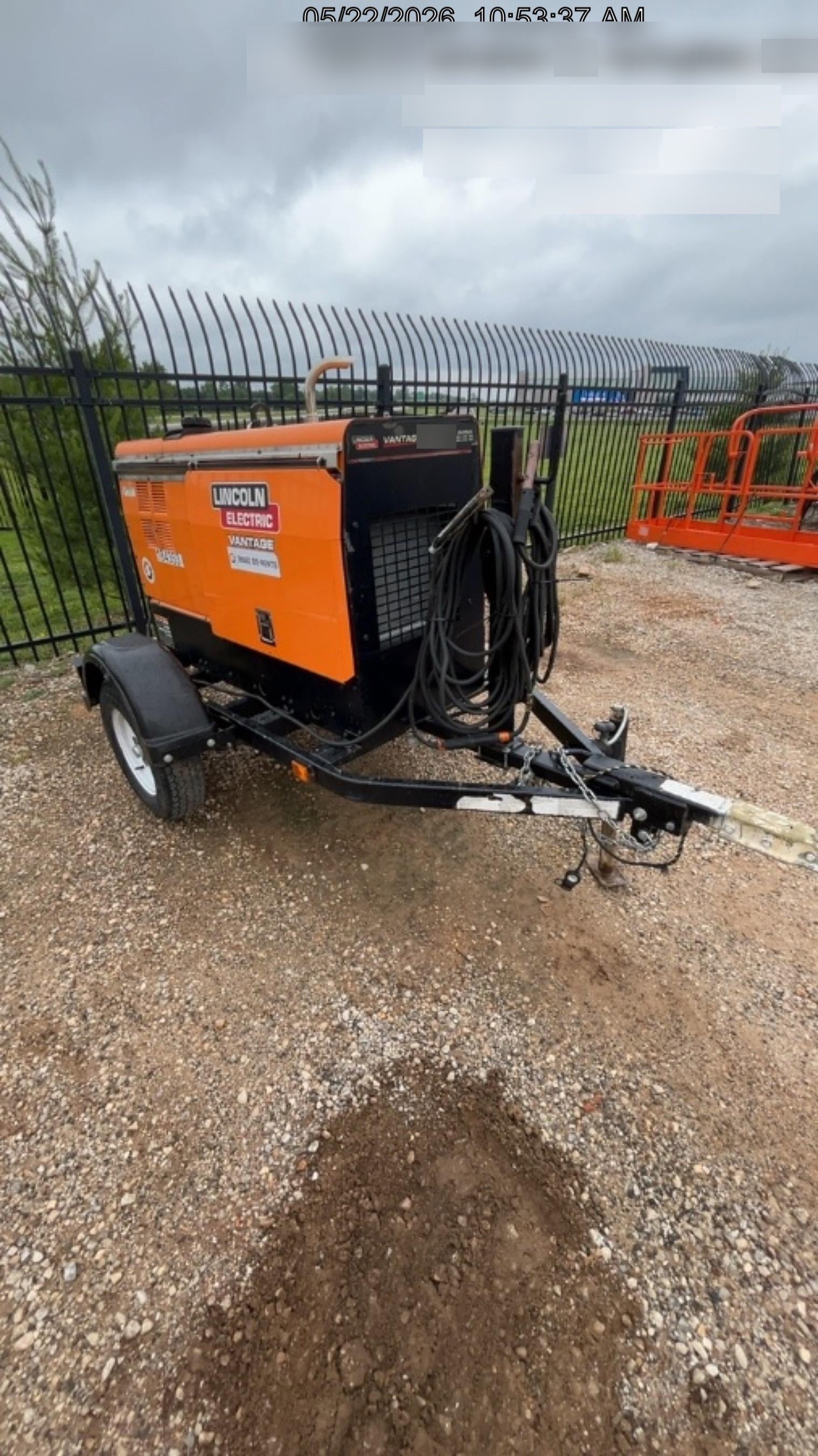 2021 Lincoln Electric Vantage 322 VANTAGE 322 READY-PAK 3