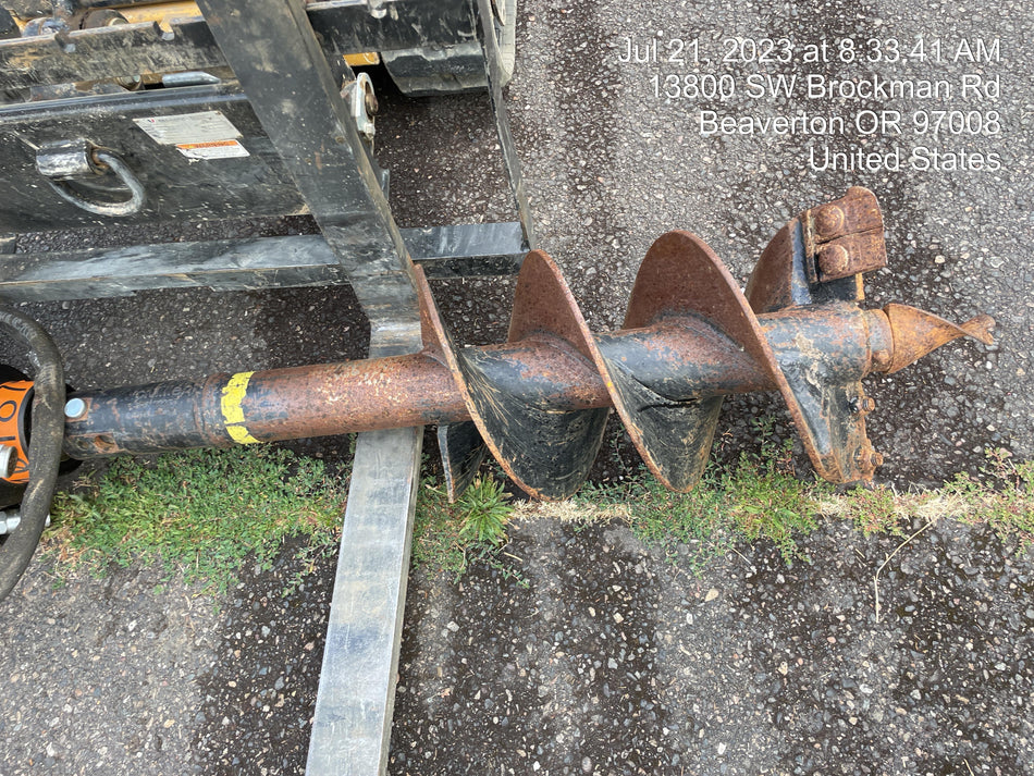 2022 PALADIN Rock Auger Bit, 12" - Paladin