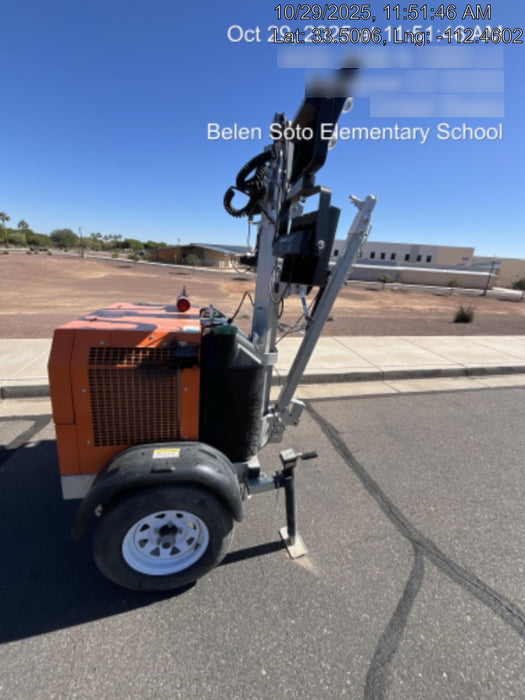 2024 Wanco WLTT-4MM4K Diesel, Deep Sea Controller, Shore Power Plug, Auto Start, (4) 350W LED Floodlights, 4kW Generator, 60 Gal Fuel Tank, 2" Ball, T3