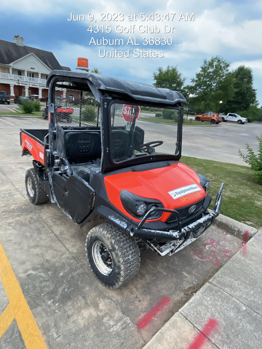 2020 Kubota RTV-XG850WL-H 4wd Utility Cart, 4 Seat,Gas, LED Strobe, Windshield Tempered Glass, Plastic Canopy, Wire Harness Kit, Backup Alarm