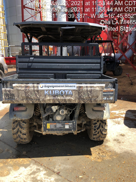 2020 Kubota RTV-X1140RL-A 4wd Utility Cart, Diesel, 4 Seat, LED Strobe, Windshield Polycarbonate HC, Plastic Canopy, Wire Harness Kit, Backup Alarm