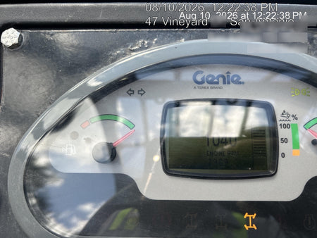 2018 Genie GTH-1056 Genie GTH-1056 w/ROPS, Work Lights, Solid Tires, RH Cab Mesh, Beacon, 60" Carriage and Forks