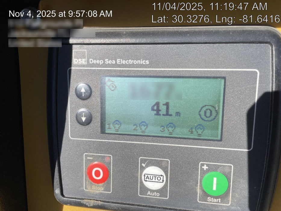 2022 Allmand NLV3GR (4) LED Light Fixture 350W, 23' Vertical Mast, 3kW Prime, Towable