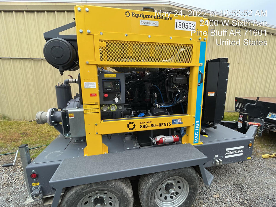 2021 ATLAS COPCO PAC H64 JD